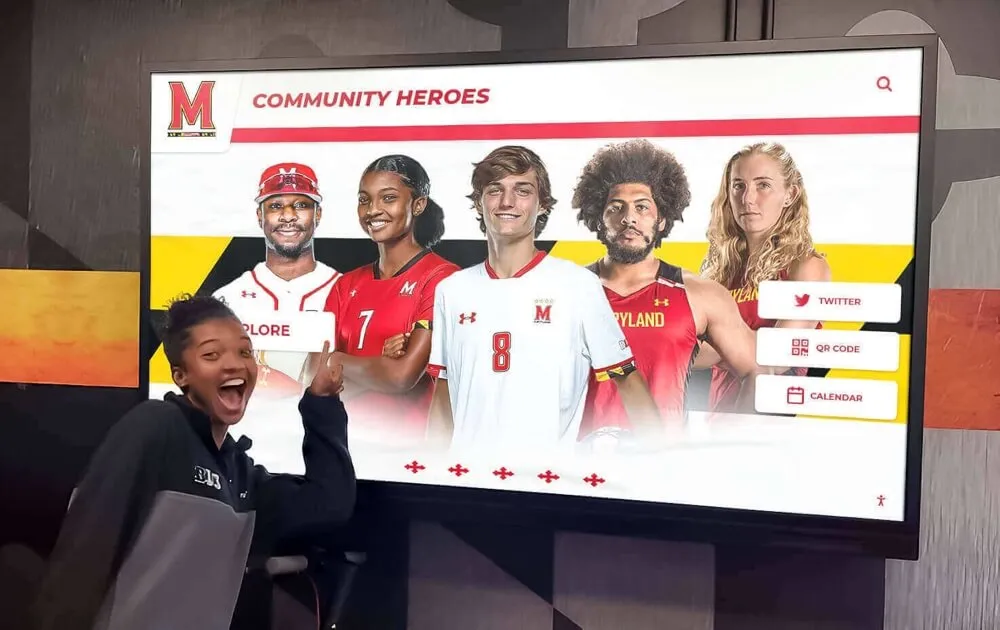 Maryland Installation - Wall of Fame Installation