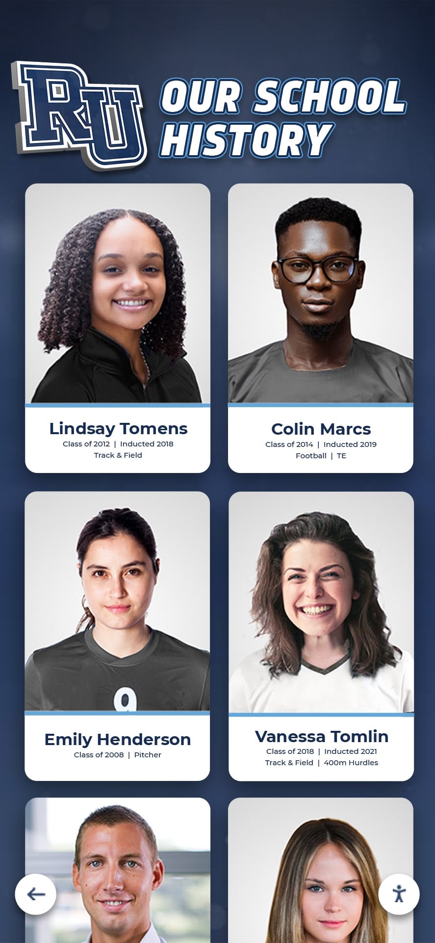 Multi-year achievement tracking